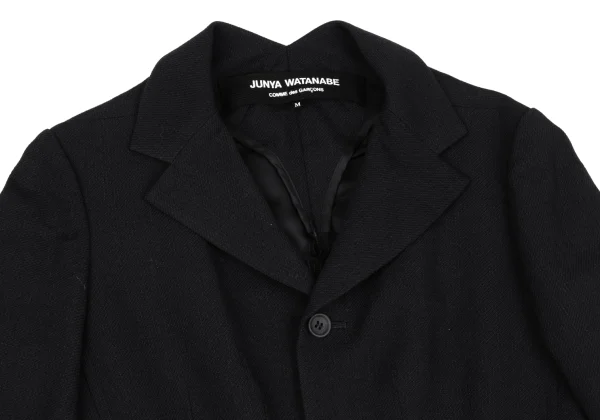 JUNYA WATANABE COMME des GARCONS Back Cutting Wool Jacket K-167419_003