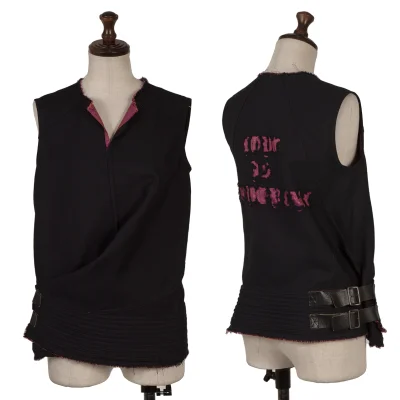 JUNYA WATANABE COMME des GARCONS Back Message Cutting Vest