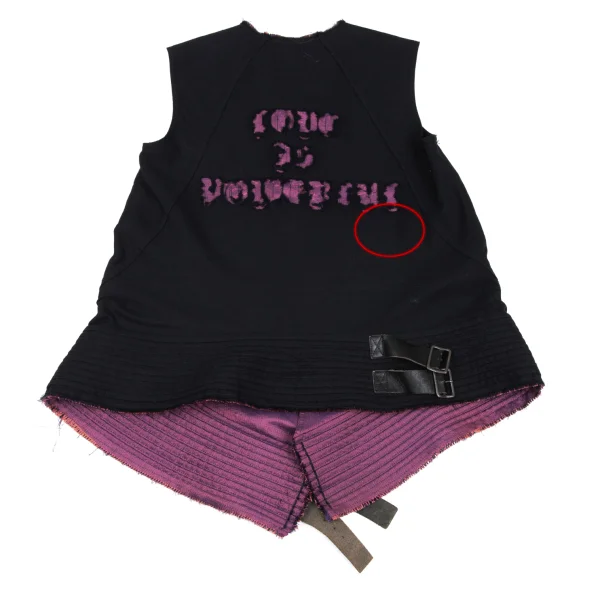 JUNYA WATANABE COMME des GARCONS Back Message Cutting Vest K-167420_009