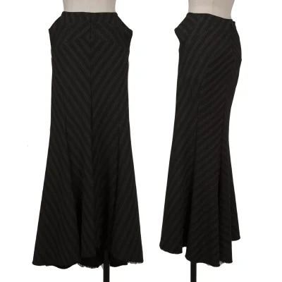 JUNYA WATANABE COMME des GARCONS Switching Stripe Stitch Skirt