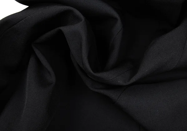 JUNYA WATANABE COMME des GARCONS Leather Belted Wool Gaba Skirt K-167424_013