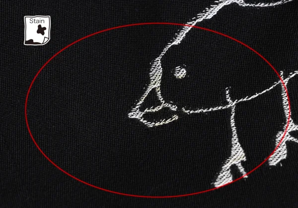 COMME des GARCONS Bird Embroidered Collarless Layered Jacket K-167426_012