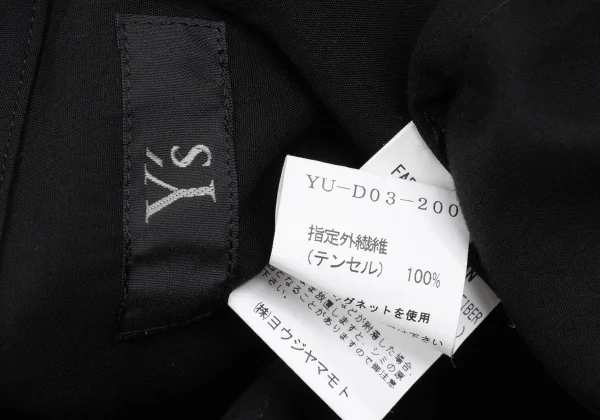 Y's Snap Button Short Sleeve Shirt Dress K-167431_014