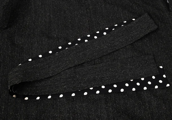 Yohji Yamamoto POUR HOMME Dot Lined Snap Button Double Hooded Coat K-167432_016