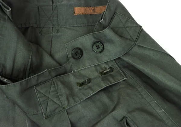 Y's Linen Cotton Side Button Skirt K-167433_007