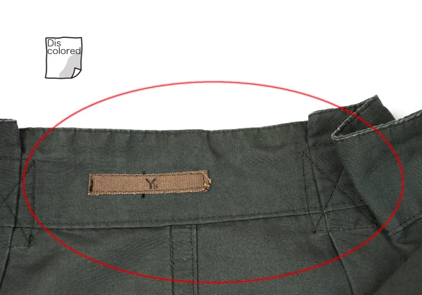 Y's Linen Cotton Side Button Skirt K-167433_011