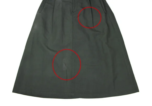 Y's Linen Cotton Side Button Skirt K-167433_012