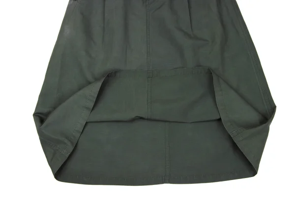 Y's Linen Cotton Side Button Skirt K-167433_015