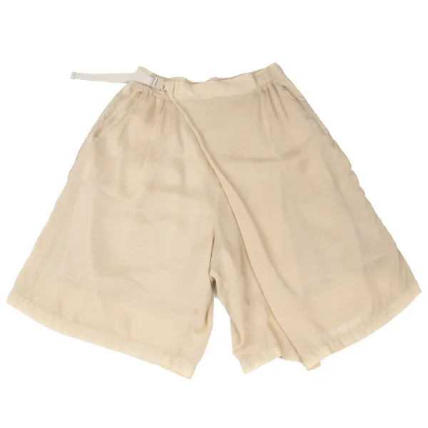 Y-3 Front Half Wrap Cropped Pants Beige L K-167434_001