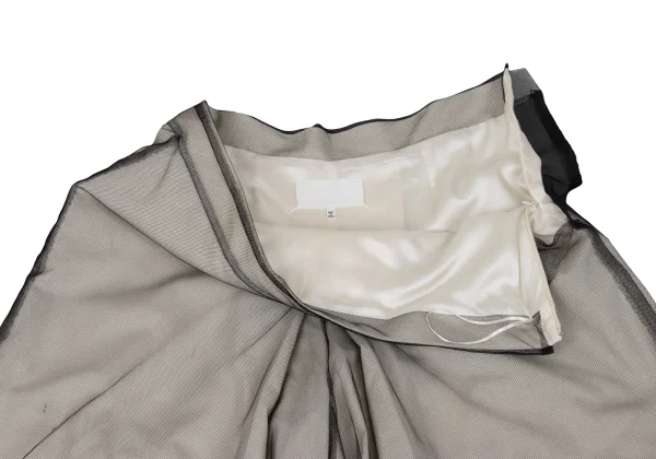 Maison Martin Margiela Mesh Layered Sheeting Wide Pants K-167435_005