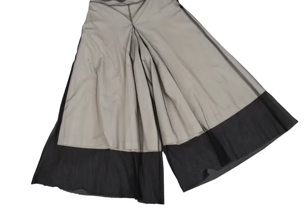 Maison Martin Margiela Mesh Layered Sheeting Wide Pants K-167435_008