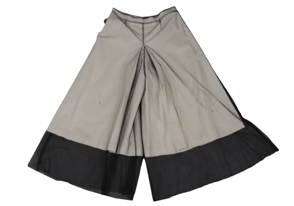 Maison Martin Margiela Mesh Layered Sheeting Wide Pants K-167435_013