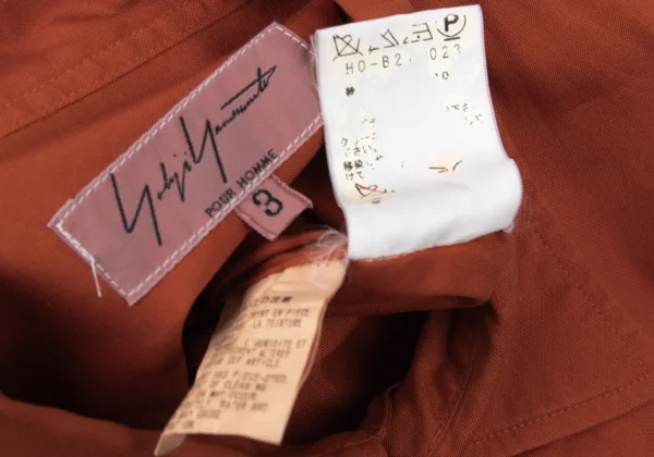 Yohji Yamamoto POUR HOMME Cotton Patch Pocket Shirt K-167437_017