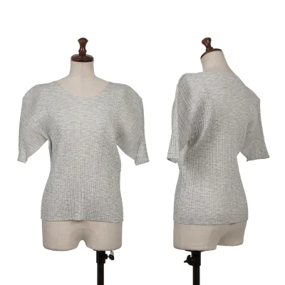 PLEATS PLEASE Pleats Fabric Print T-shirt