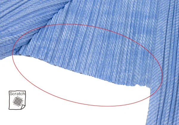 PLEATS PLEASE Pleats Fabric Print High-neck T-shirt K-167440_004