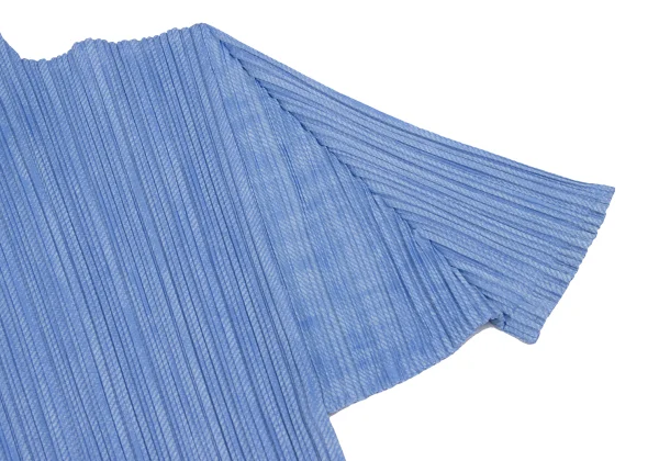 PLEATS PLEASE Pleats Fabric Print High-neck T-shirt K-167440_007