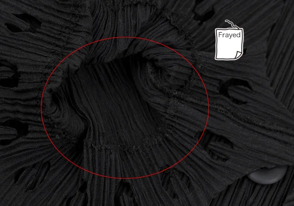 ISSEY MIYAKE Pleats Cutting Design Jacket K-167444_007