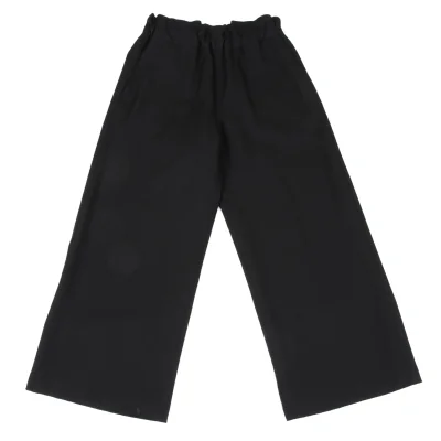Y's Wool Elastic Waist Wide Pants