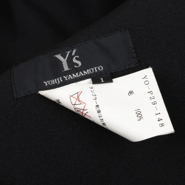 Y's Wool Elastic Waist Wide Pants K-167446_014