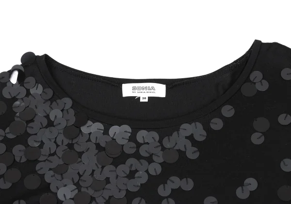 SONIA BY SONIA RYKIEL Sequin Embellished Knit Top K-167449_004