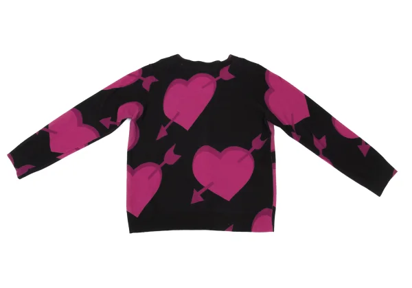 SONIA RYKIEL Wool Heart Arrow Cardigan K-167451_010