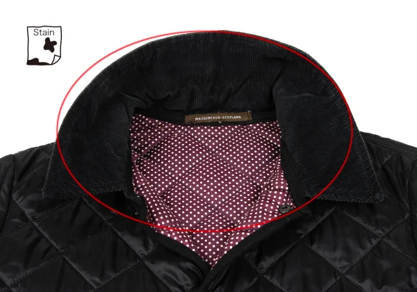 Paul Smith×MACKINTOSH Lining Dot Quilted Jacket K-167452_006