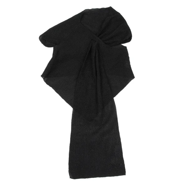 Yohji Yamamoto NOIR Stretch Deformation Neck Stole Design Top K-167455_002