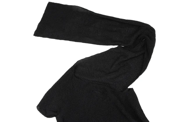 Yohji Yamamoto NOIR Stretch Deformation Neck Stole Design Top K-167455_005