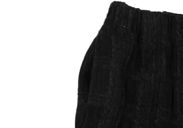 Plantation Wool Plaids Jacquard Wide Pants K-167456_004