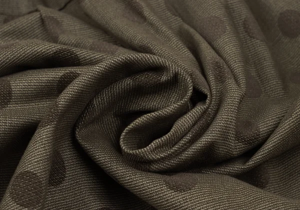 SENSOUNICO Dot Print Tuck Dropped Crotch Pants K-167461_013