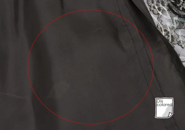 HIROKO KOSHINO Geometric Floral Lace Pleated Skirt K-167462_009