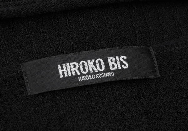 HIROKO BIS Shadow Dot Mesh Dolman Cardigan K-167464_013