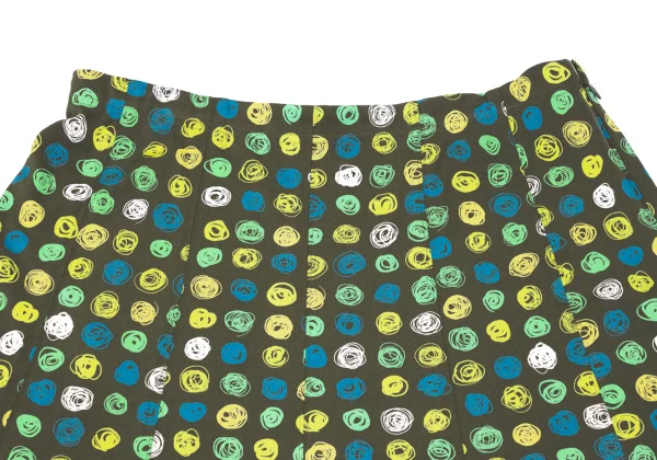 L'EQUIPE YOSHIE INABA Drawing Dot Print Flare Skirt K-167465_004
