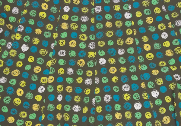 L'EQUIPE YOSHIE INABA Drawing Dot Print Flare Skirt K-167465_009