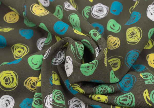 L'EQUIPE YOSHIE INABA Drawing Dot Print Flare Skirt K-167465_010