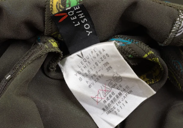 L'EQUIPE YOSHIE INABA Drawing Dot Print Flare Skirt K-167465_012