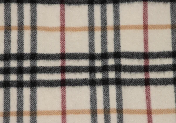 BURBERRY Cashmere Check Fringe Stole K-167471_005