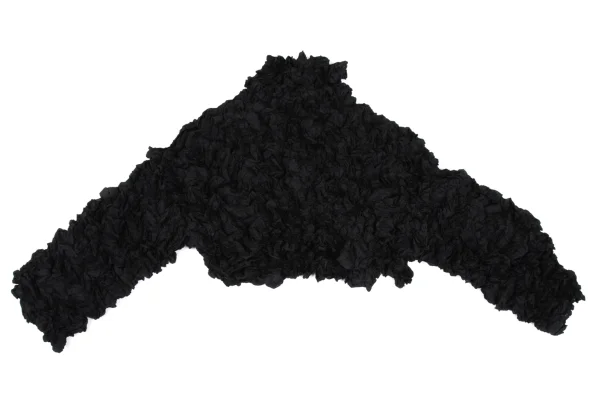 ISSEY MIYAKE me Wrinkle Cropped Top K-167478_002