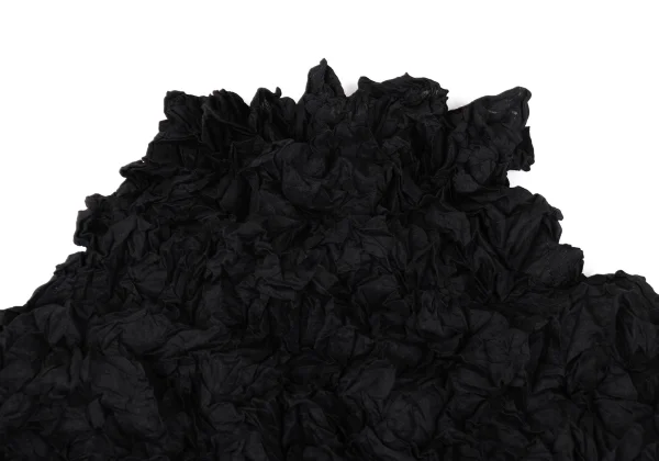 ISSEY MIYAKE me Wrinkle Cropped Top K-167478_004