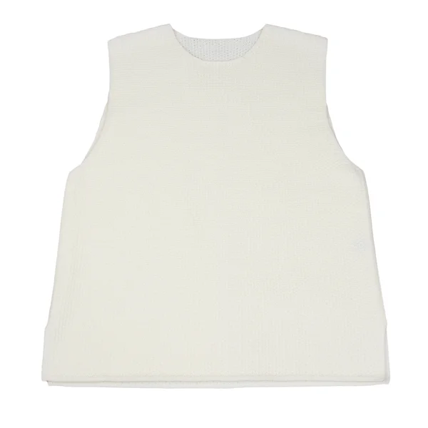 HOMME PLISSE ISSEY MIYAKE Rustic Knit Vest White F K-167479_001