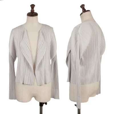 PLEATS PLEASE Buttonless Cardigan