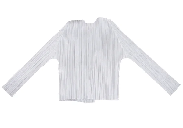 PLEATS PLEASE Buttonless Cardigan K-167482_010