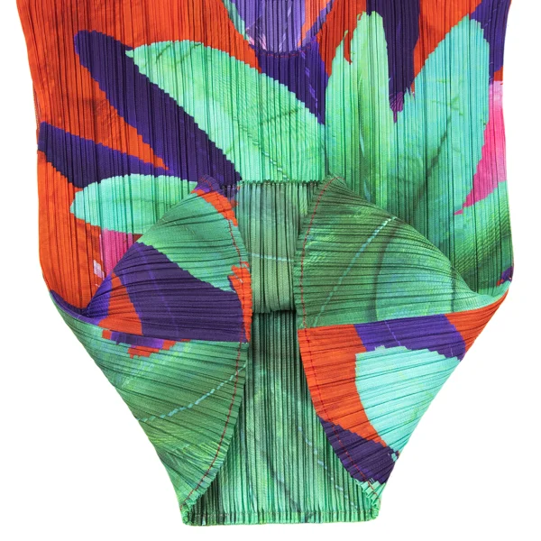 PLEATS PLEASE CARNIVAL Botanical Printed Sleeveless Top K-167484_008