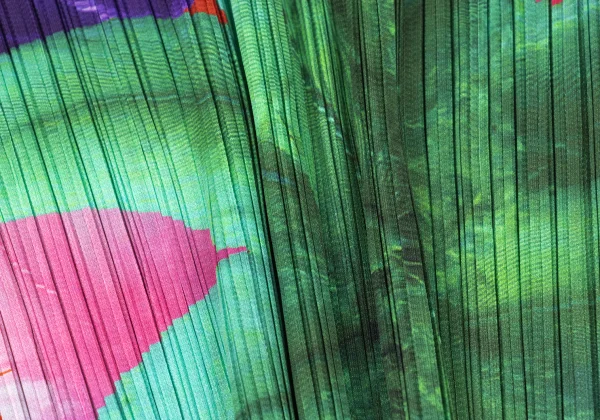 PLEATS PLEASE CARNIVAL Botanical Printed Sleeveless Top K-167484_010