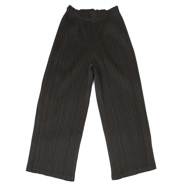 PLEATS PLEASE Wide Pants Brown 3 K-167486_001