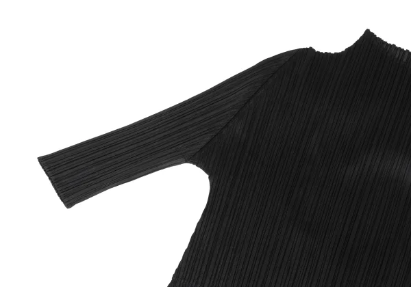 PLEATS PLEASE Bottle Neck Side Zip Dress K-167487_005