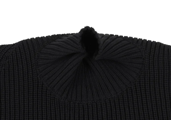 ISSEY MIYAKE Turtle Neck Poly Knit Sweater K-167488_004