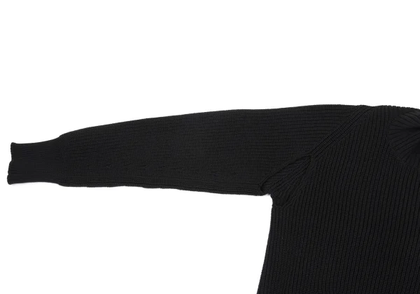 ISSEY MIYAKE Turtle Neck Poly Knit Sweater K-167488_005