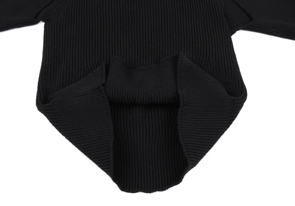 ISSEY MIYAKE Turtle Neck Poly Knit Sweater K-167488_009