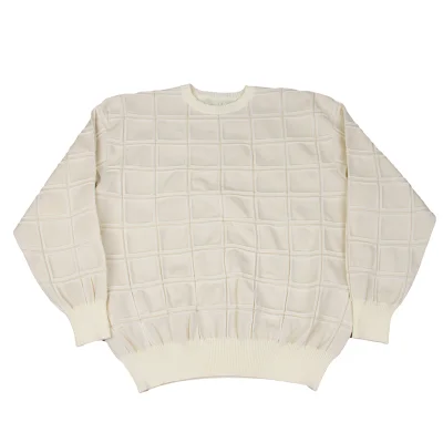 A-POC ABLE ISSEY MIYAKE TYPE-K 006 Grid Woven Knit Sweater